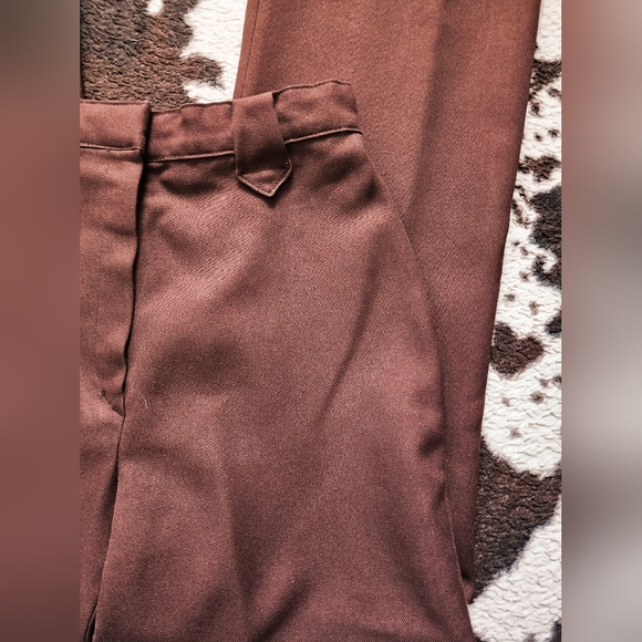 "PANHANDLE SLIM" WOMEN'S 70'S/80'S WESTERN PANT - CHESTNUT - Picture 2 of 5